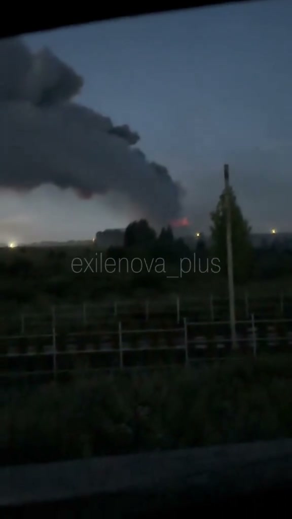 Fire reporter at Wildberries sorting center in Penza