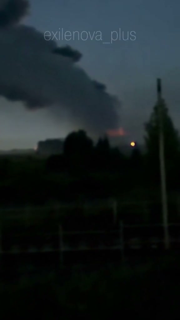 Fire reporter at Wildberries sorting center in Penza
