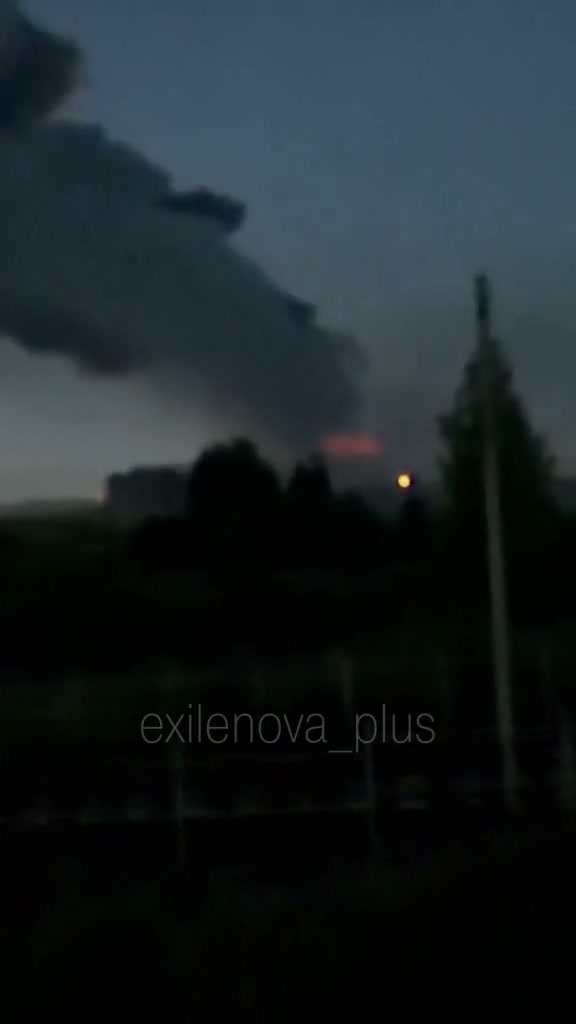 Fire reporter at Wildberries sorting center in Penza