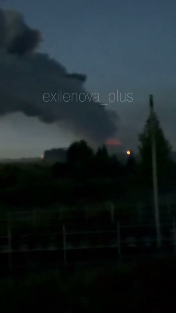 Fire reporter at Wildberries sorting center in Penza