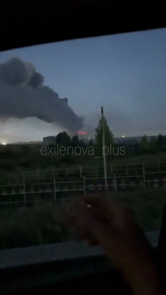 Fire reporter at Wildberries sorting center in Penza