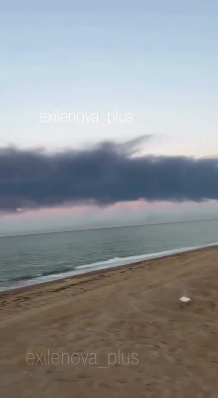 Drones have attacked port in Taman