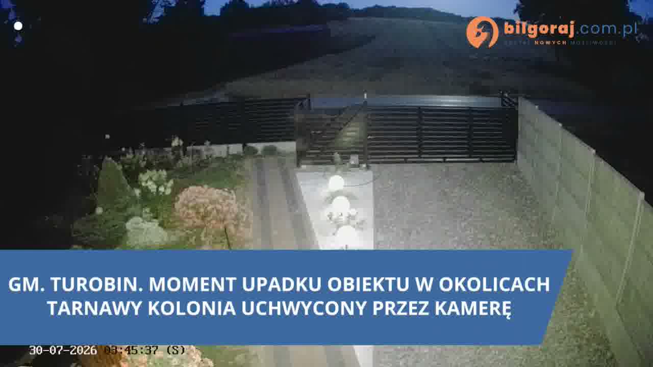 Missile crashed overnight near Lublin