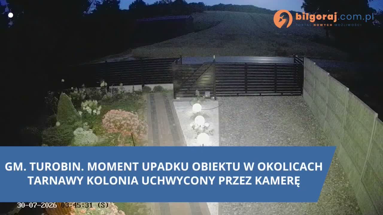 Missile crashed overnight near Lublin