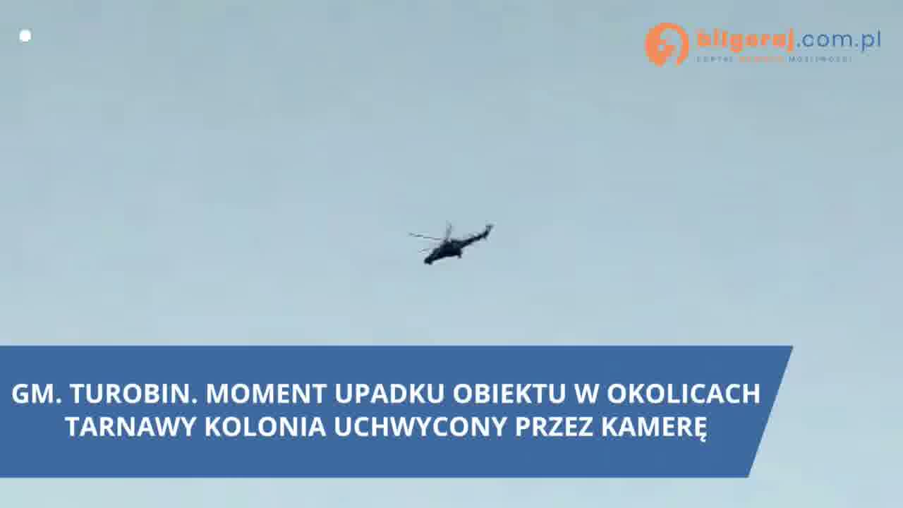 Missile crashed overnight near Lublin