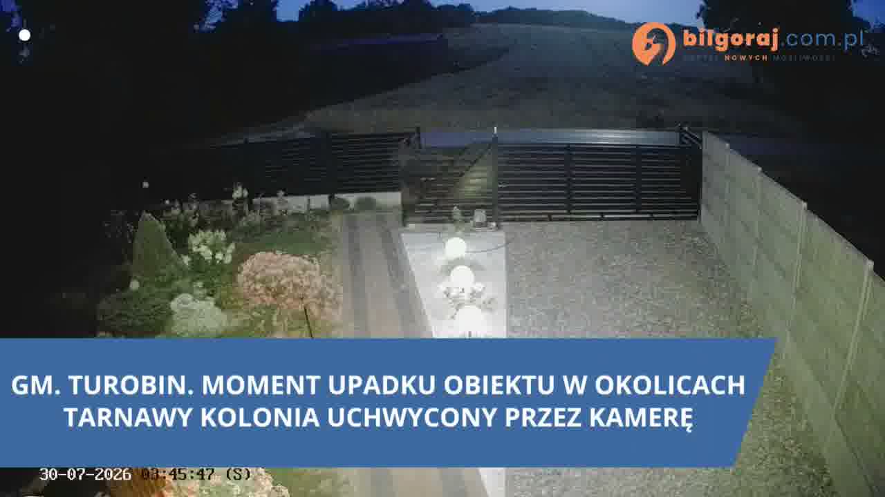 Missile crashed overnight near Lublin