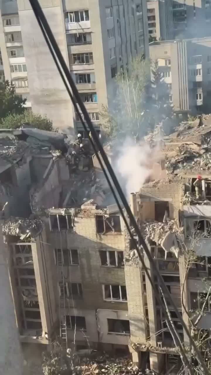 At least 31 people wounded as result of Russian missile strike at the residential house in Lviv