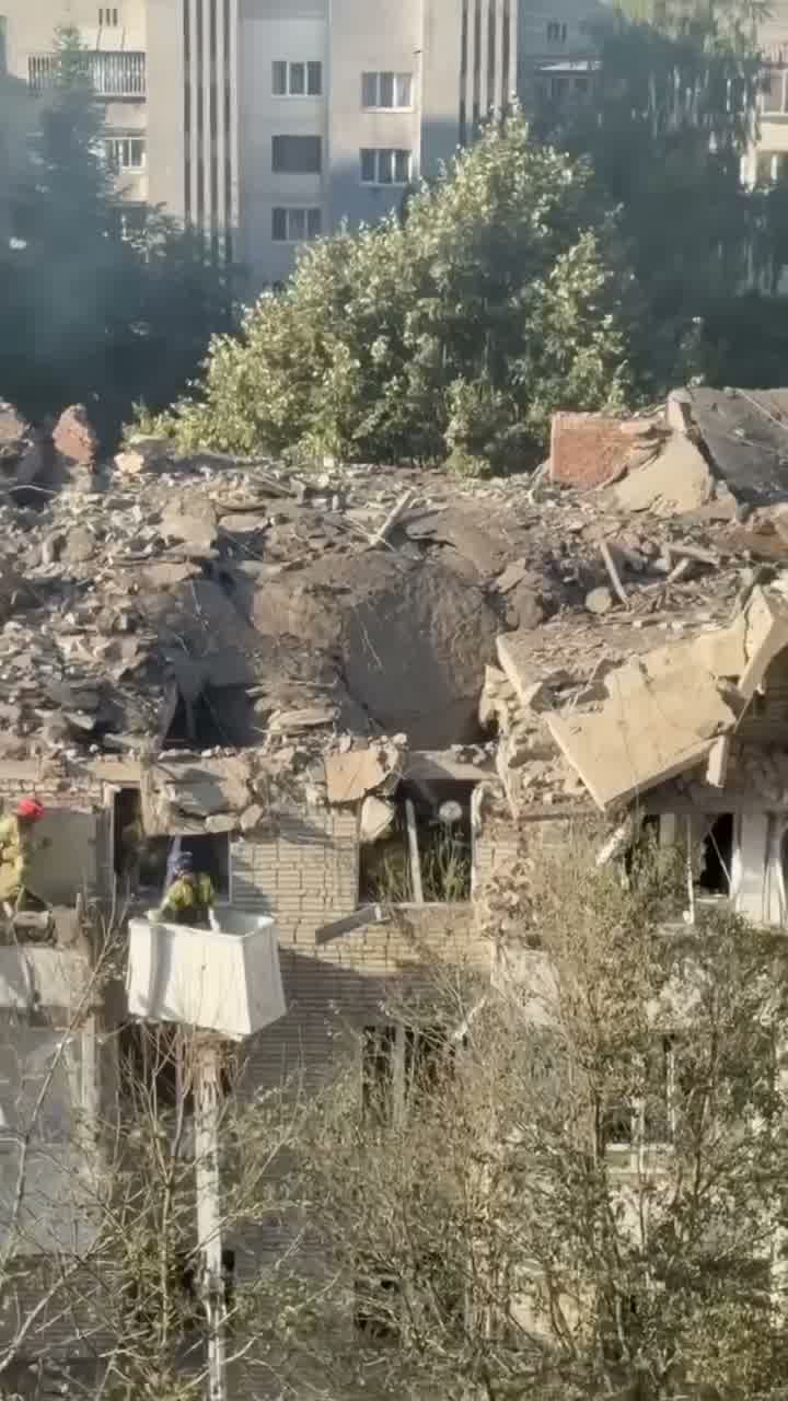 At least 31 people wounded as result of Russian missile strike at the residential house in Lviv