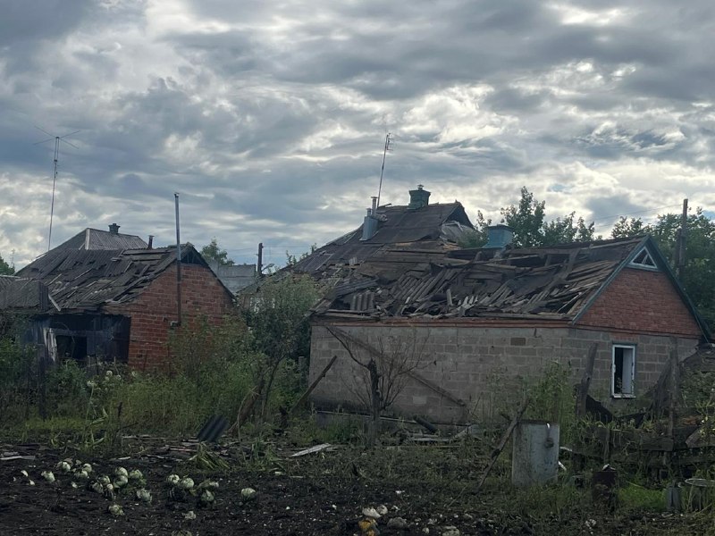 1 person wounded as result of missile strikes with 3 Kh-59 missiles in Zolochiv, Kharkiv region