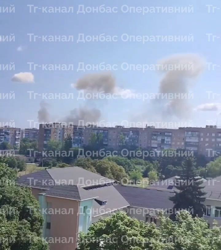 Airstrikes reported in Kramatorsk