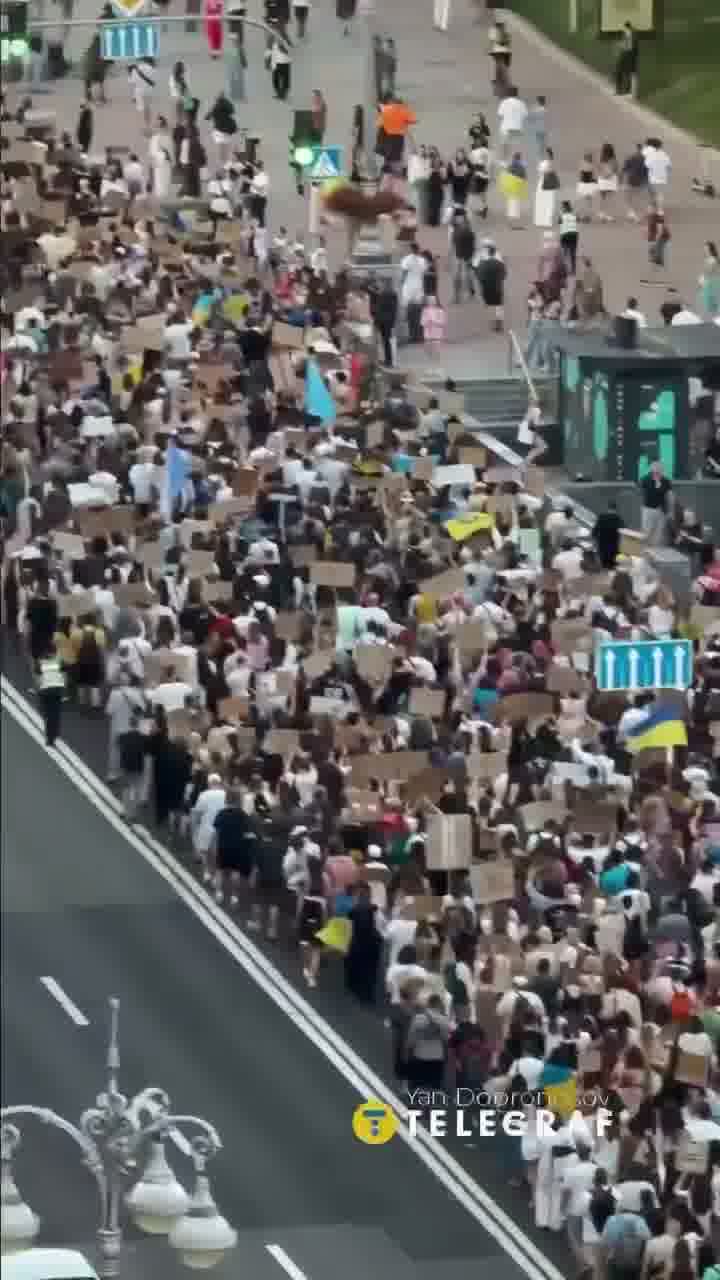 Big rally in support of former minister of defense Fedorov in Kyiv 