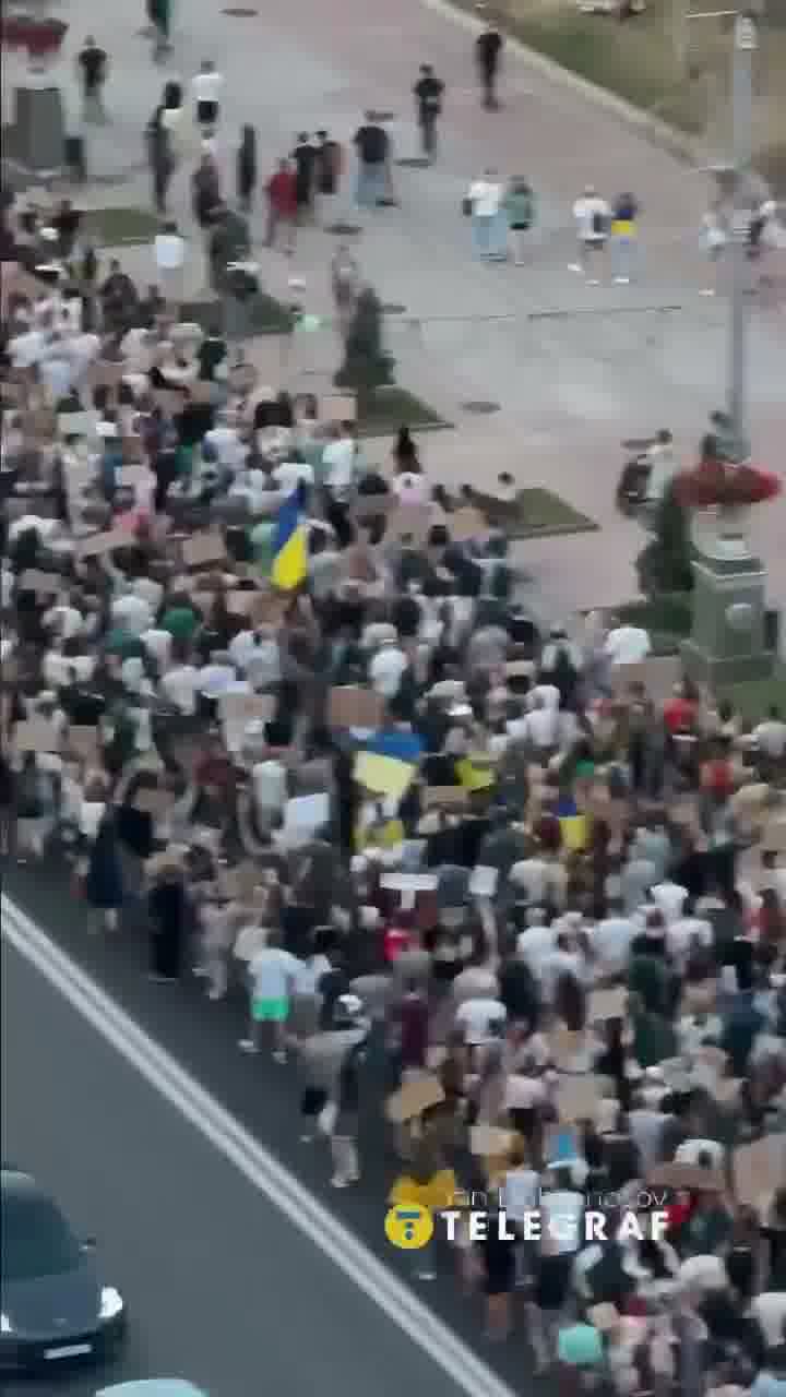 Big rally in support of former minister of defense Fedorov in Kyiv 