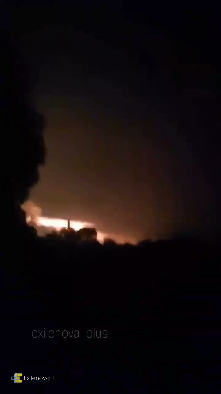 Drones raid reported in Luhansk