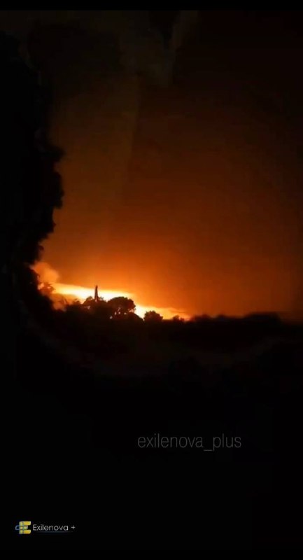 Drones raid reported in Luhansk
