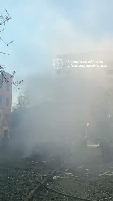 Number of injured as result of Russian airstrikes in Zaporizhzhia had increased to 21. 1 person killed