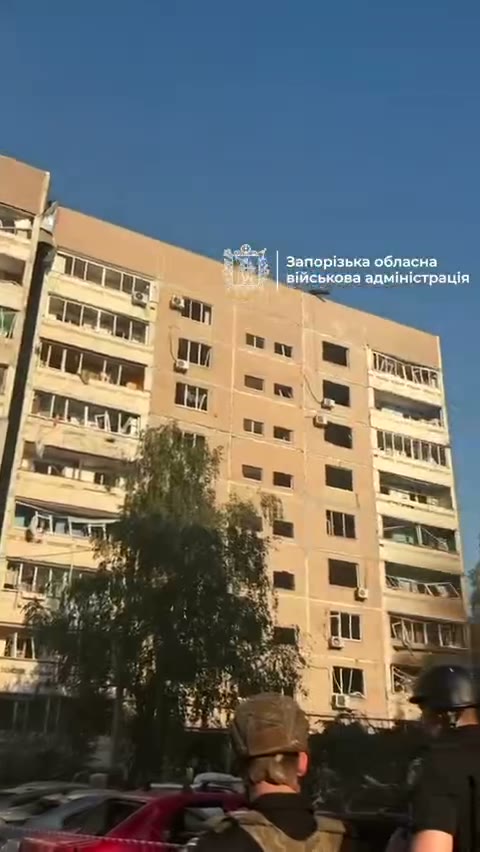 Number of injured as result of Russian airstrikes in Zaporizhzhia had increased to 21. 1 person killed