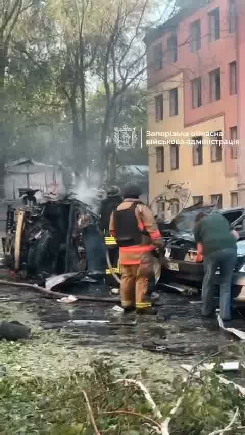 Number of injured as result of Russian airstrikes in Zaporizhzhia had increased to 21. 1 person killed