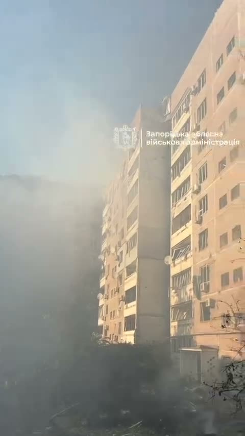 Number of injured as result of Russian airstrikes in Zaporizhzhia had increased to 21. 1 person killed