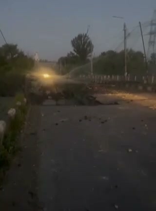 Russian aviation bombed Cherevkivka bridge in Sloviansk
