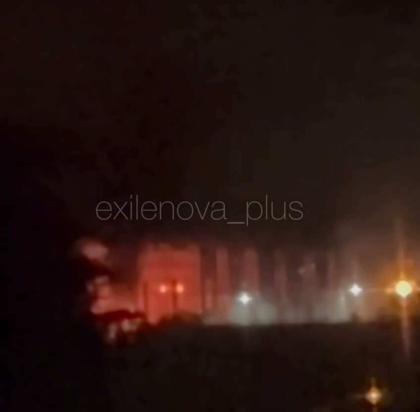 Explosions and fire reported in Belgorod. Technical university, where drones were assembled, was reportedly targeted 