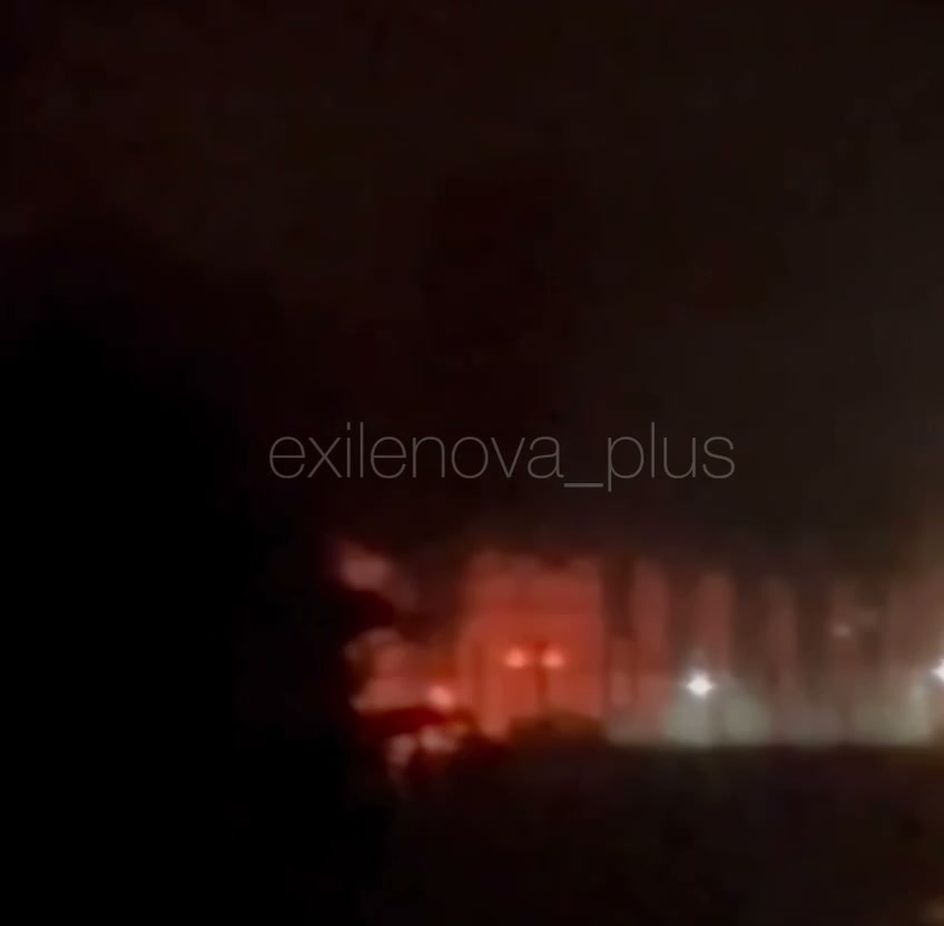 Explosions and fire reported in Belgorod. Technical university, where drones were assembled, was reportedly targeted 