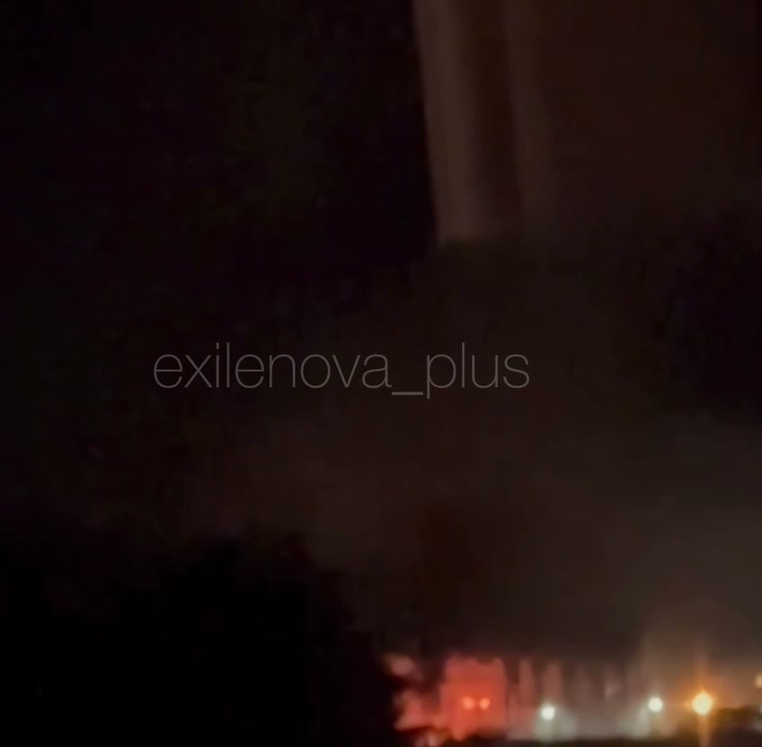 Explosions and fire reported in Belgorod. Technical university, where drones were assembled, was reportedly targeted 