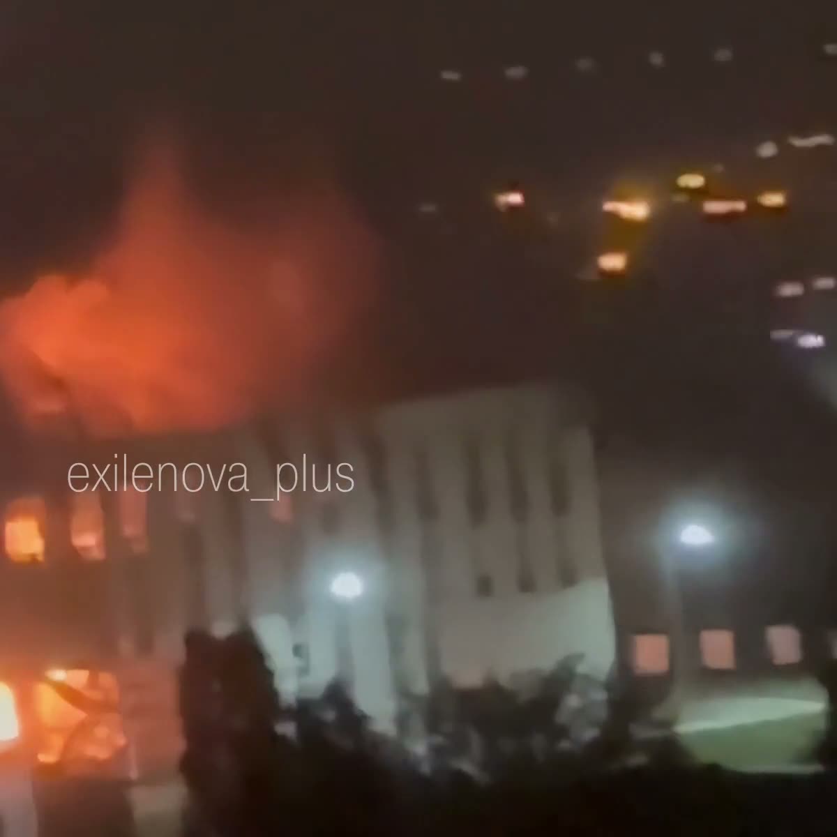 Explosions and fire reported in Belgorod. Technical university, where drones were assembled, was reportedly targeted 