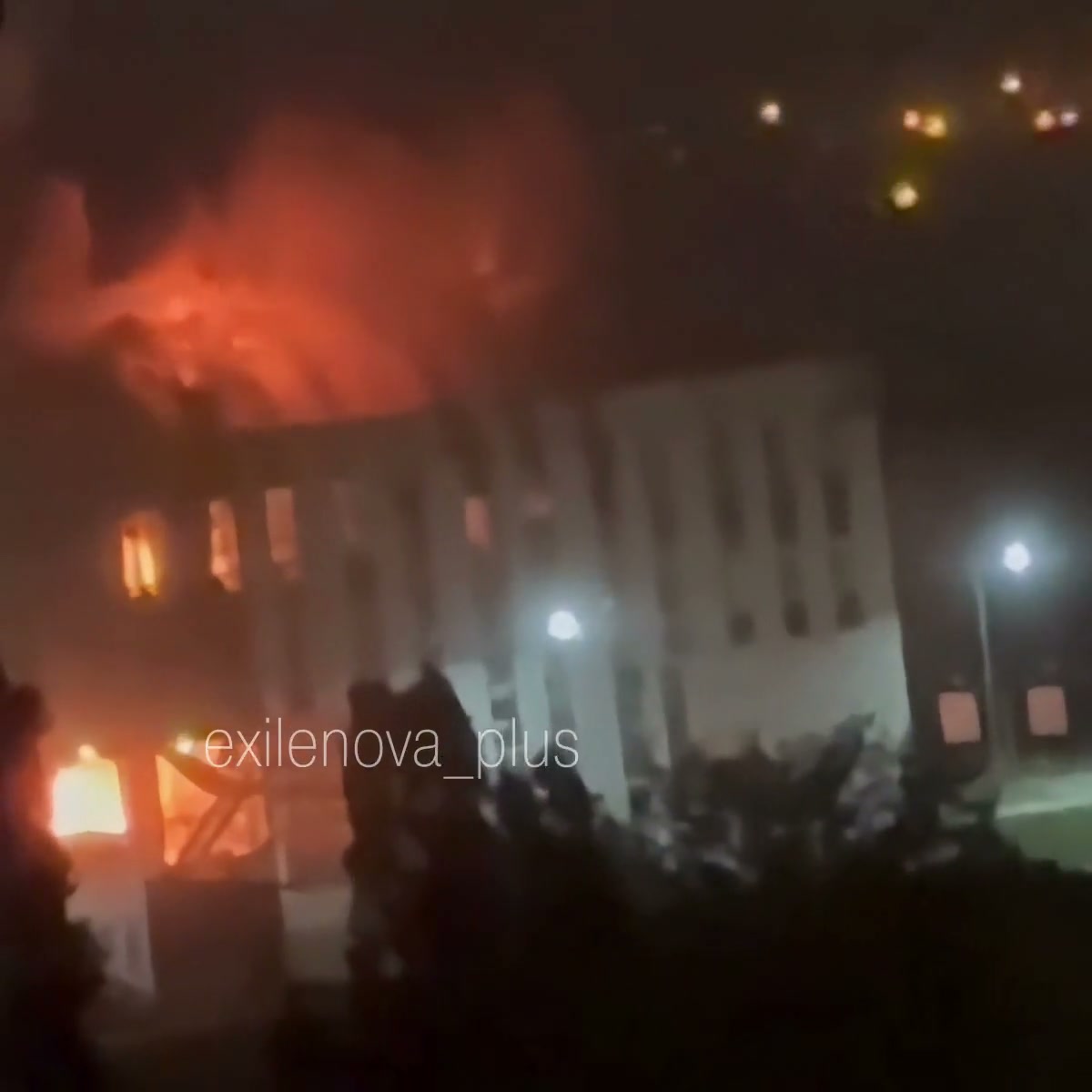 Explosions and fire reported in Belgorod. Technical university, where drones were assembled, was reportedly targeted 