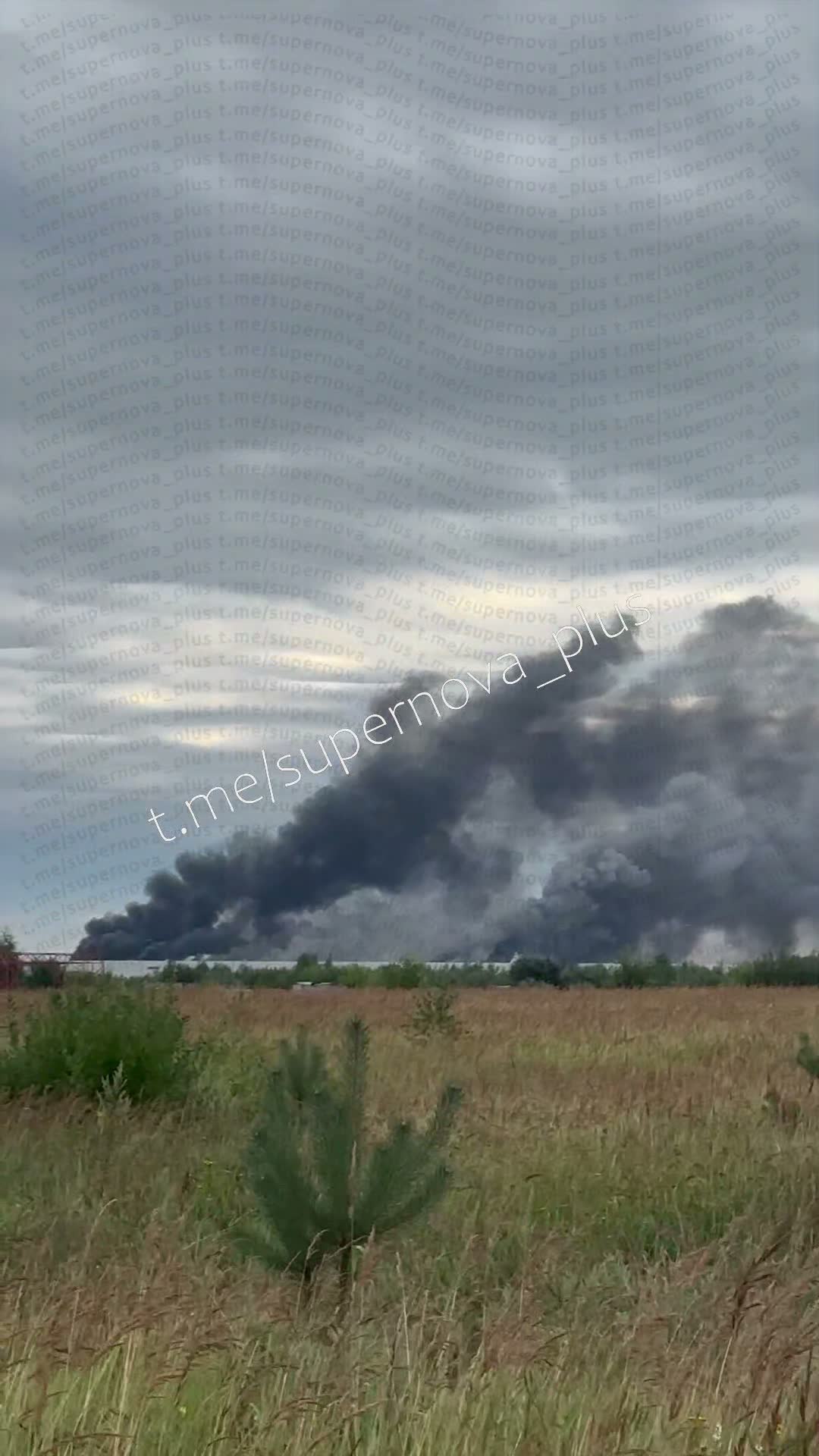 Wildberries warehouse in Vladimir is on fire after drones strikes