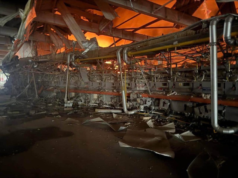 Russia destroyed two key Epicenter-K logistics complexes and the company's factory during a night attack, the company's press service said.