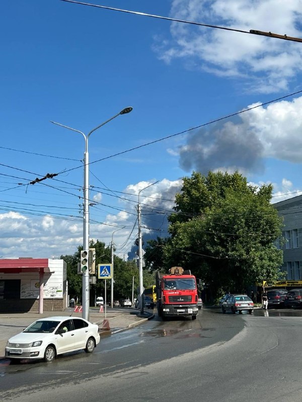 Explosions were reported in Ufa