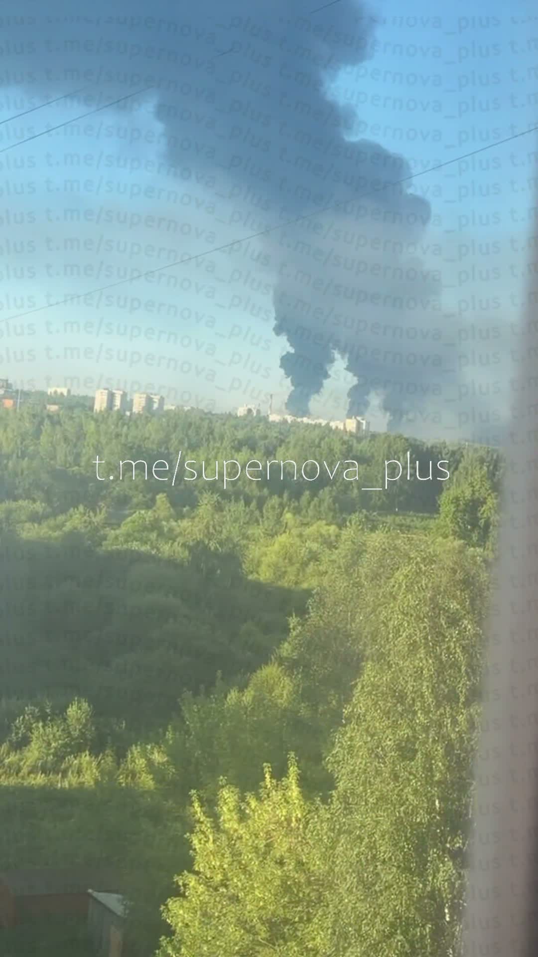 Drones raid at the Yaroslavl oil refinery