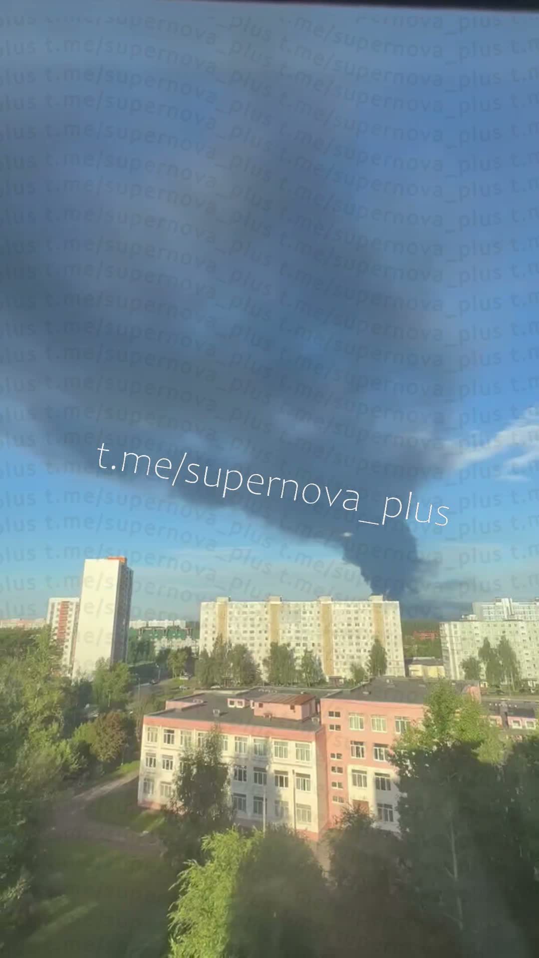 Drones raid at the Yaroslavl oil refinery 