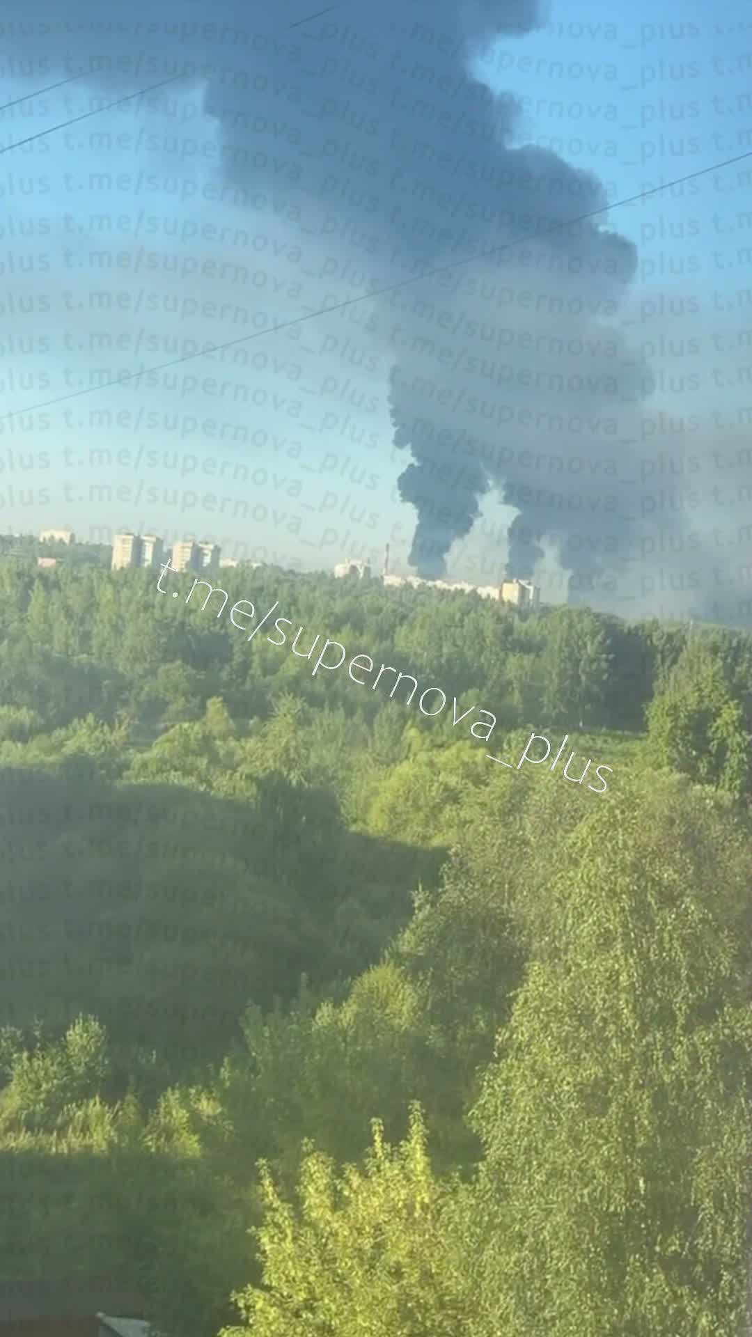 Drones raid at the Yaroslavl oil refinery 