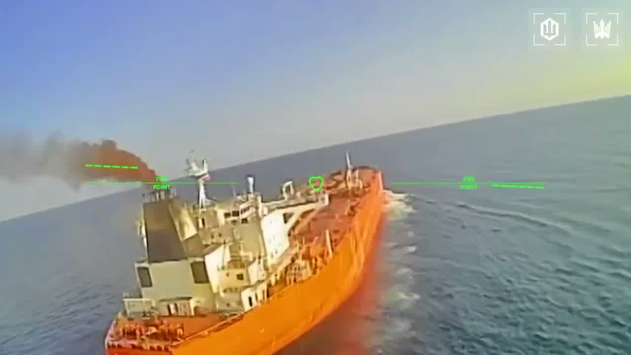 Ukrainian drones have targeted 12 Russian vessels in Black and Azov Seas in last week