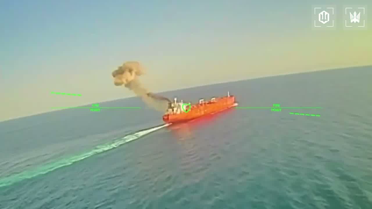 Ukrainian drones have targeted 12 Russian vessels in Black and Azov Seas in last week