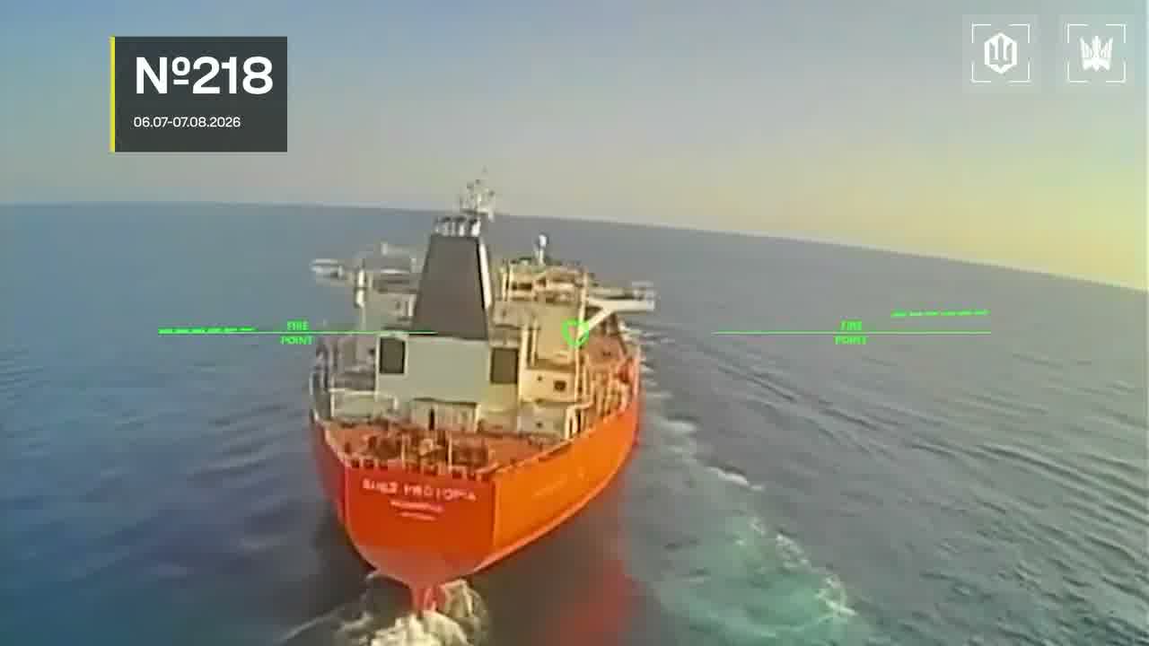 Ukrainian drones have targeted 12 Russian vessels in Black and Azov Seas in last week