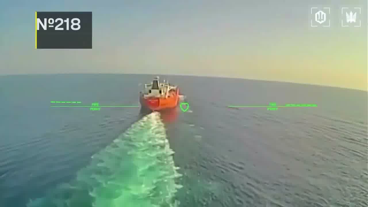 Ukrainian drones have targeted 12 Russian vessels in Black and Azov Seas in last week
