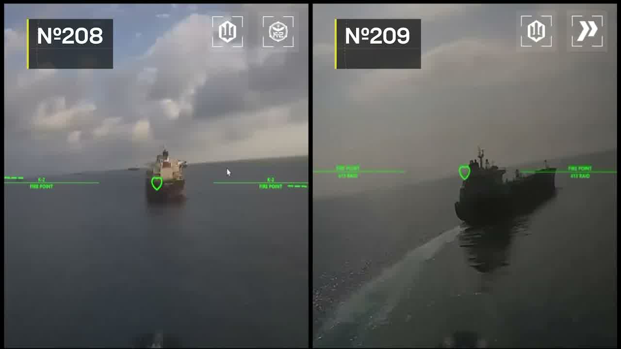 Ukrainian drones have targeted 12 Russian vessels in Black and Azov Seas in last week