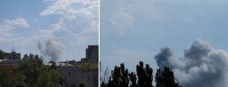 L'aviació russa va dur a terme atacs aeris a Sloviansk