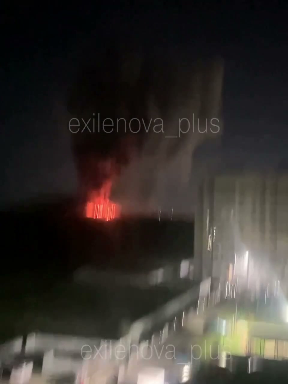 Explosions and fire reported at the sorting center of Wildberries marketplace in Voronezh