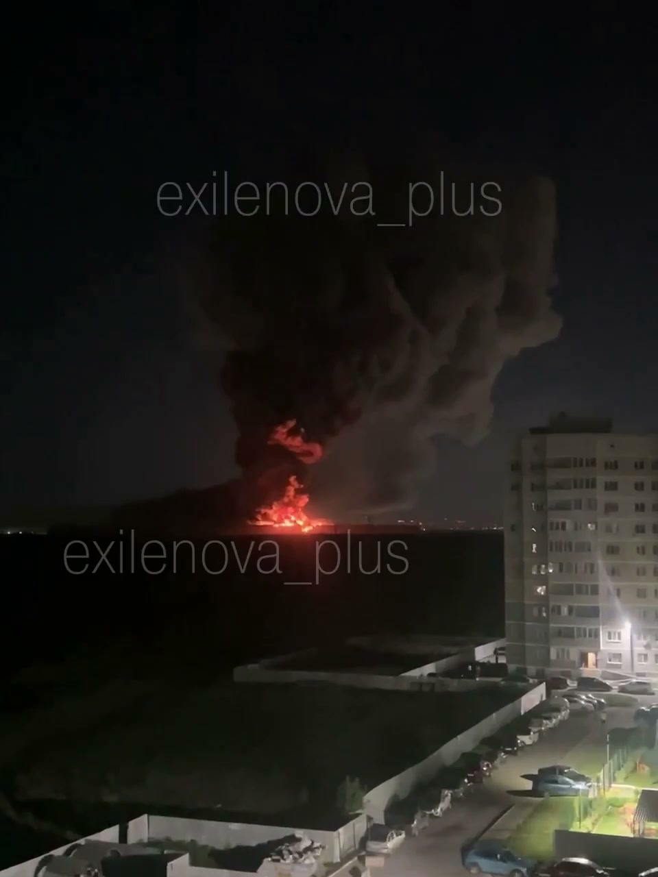 Explosions and fire reported at the sorting center of Wildberries marketplace in Voronezh