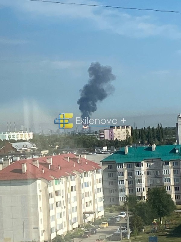 Explosions were reported at the oil refinery in Salavat