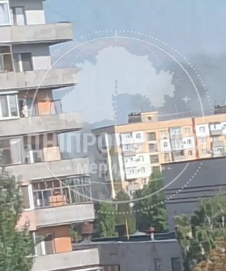 Explosions were reported in Pavlohrad