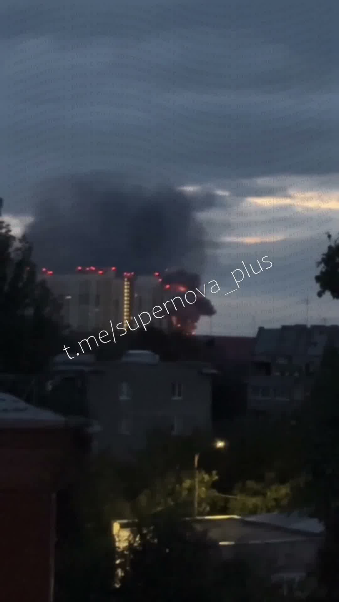 Missile strike reported at the rocket plant in Samara
