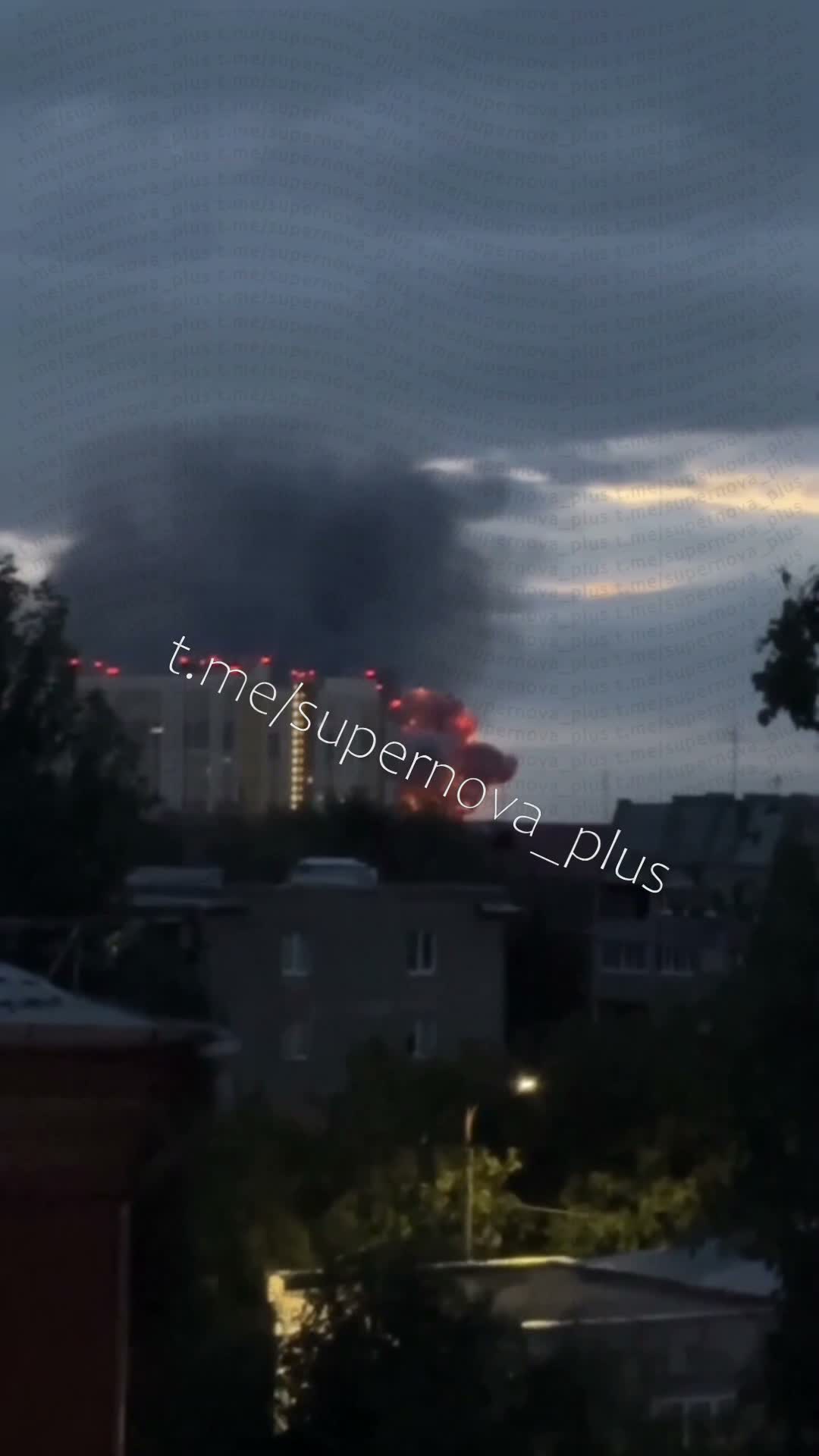 Missile strike reported at the rocket plant in Samara