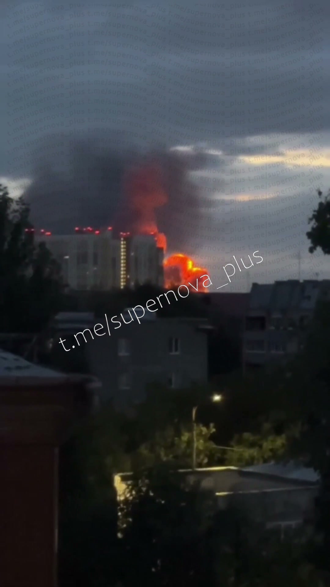 Missile strike reported at the rocket plant in Samara