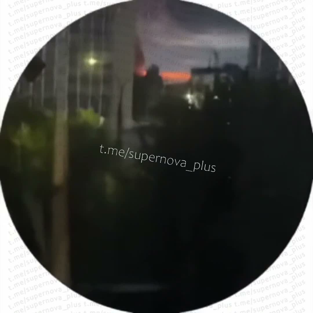 Smoke is rising after missile strike in Samara