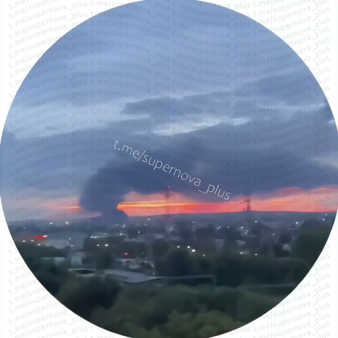 Smoke is rising after missile strike in Samara
