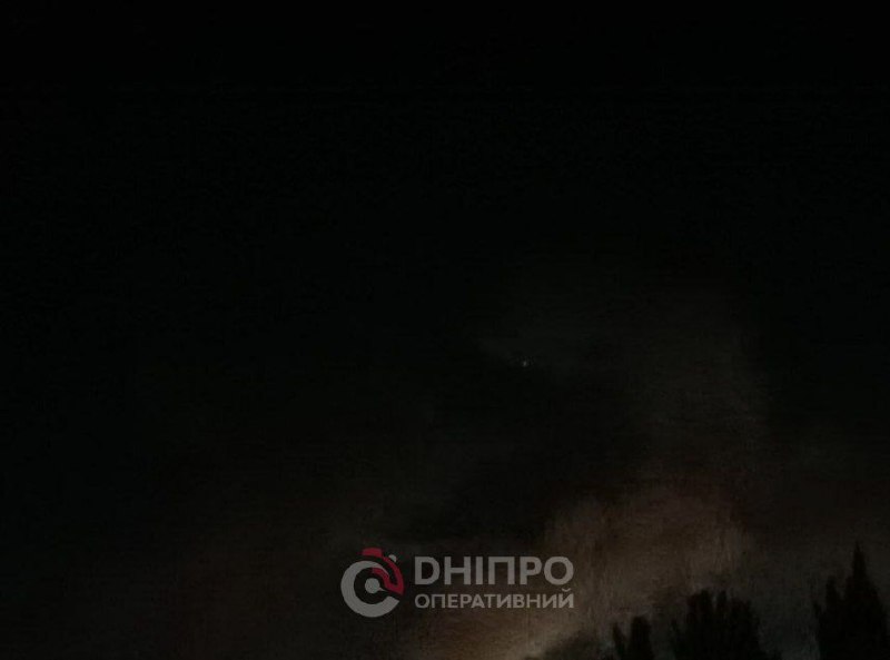 Violent explosions were reported in Kryvyi Rih. Smoke is rising after